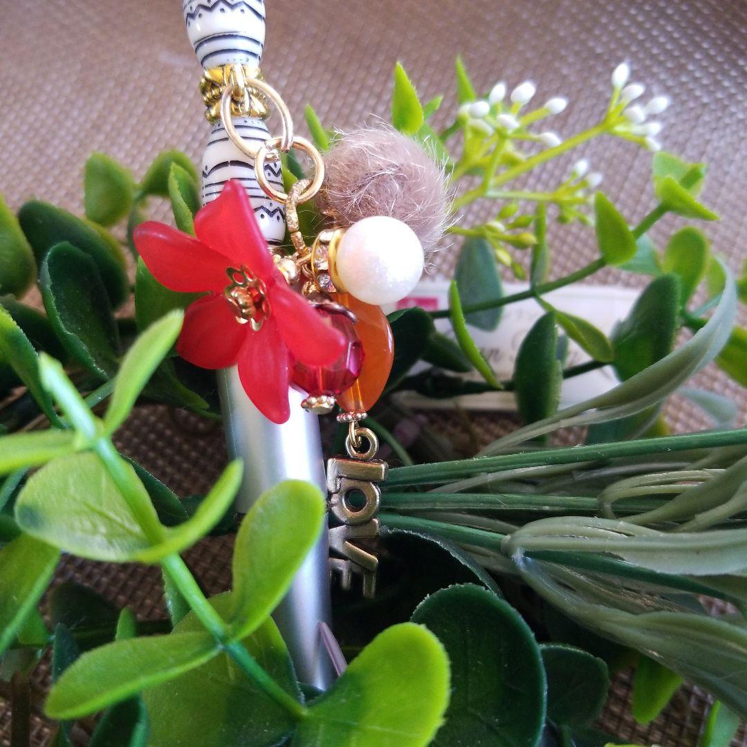 カスタムボールペン　　赤が好き♡　nえ