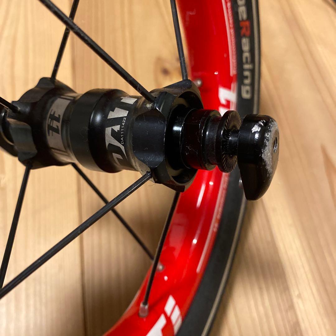 DATI S11カーボンホイール 赤