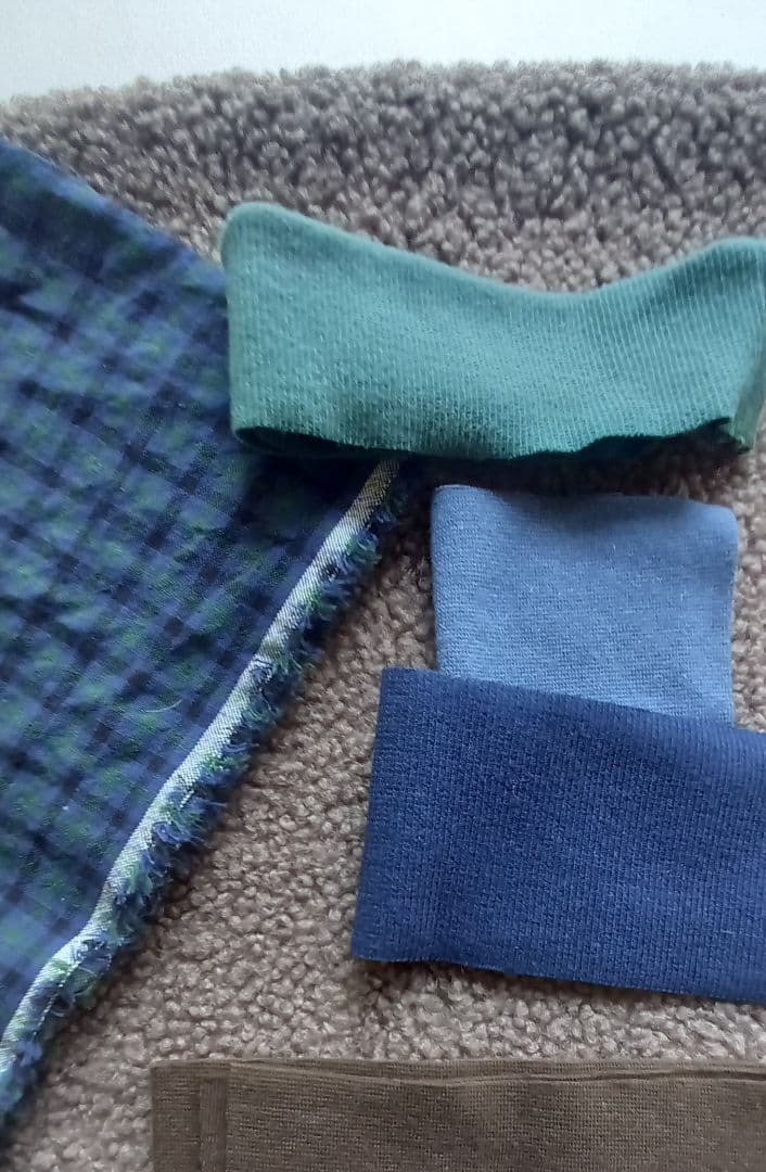 ボアニット生地の冬物