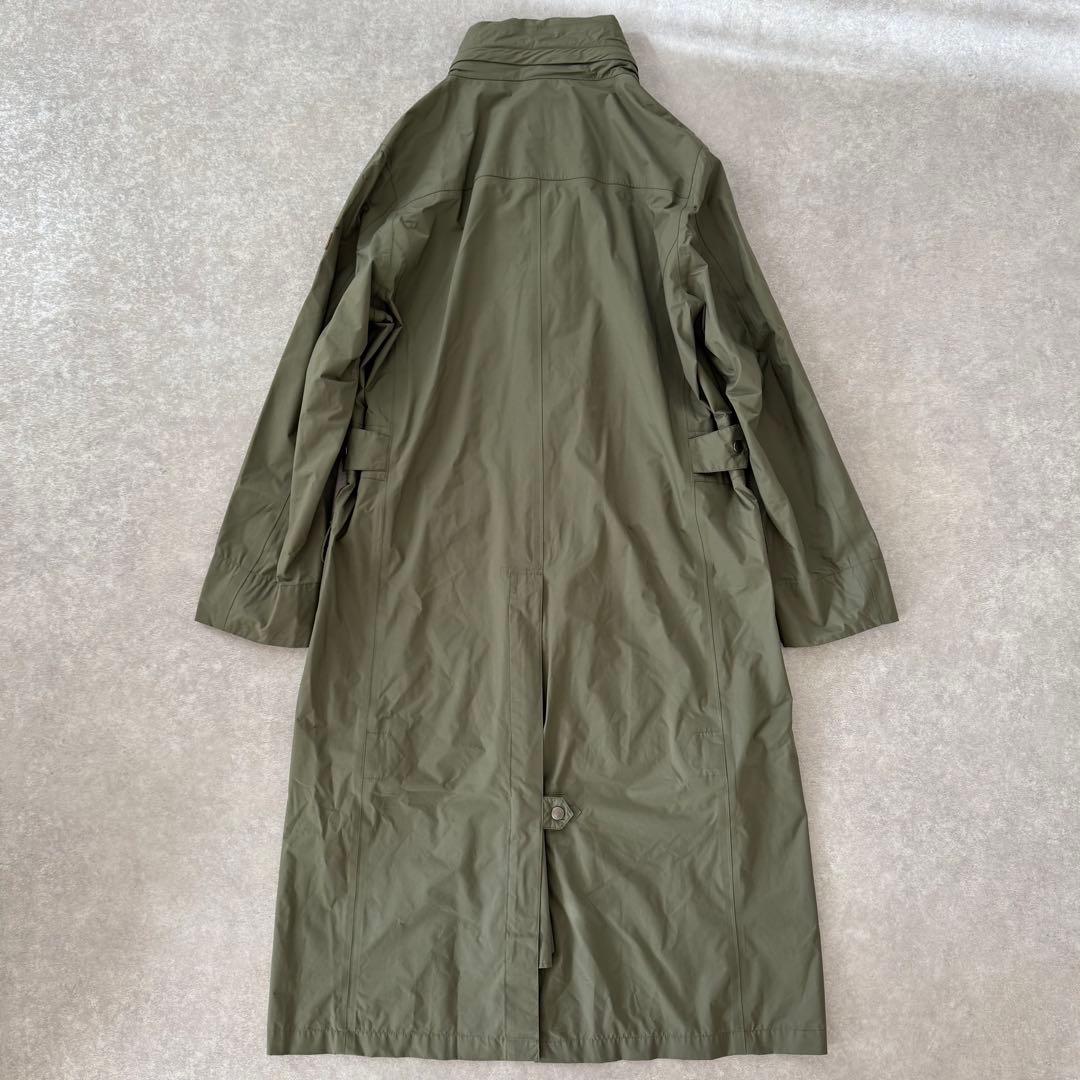 【未使用】AIGLE エーグル MTDライディングコート カーキ ロング フード