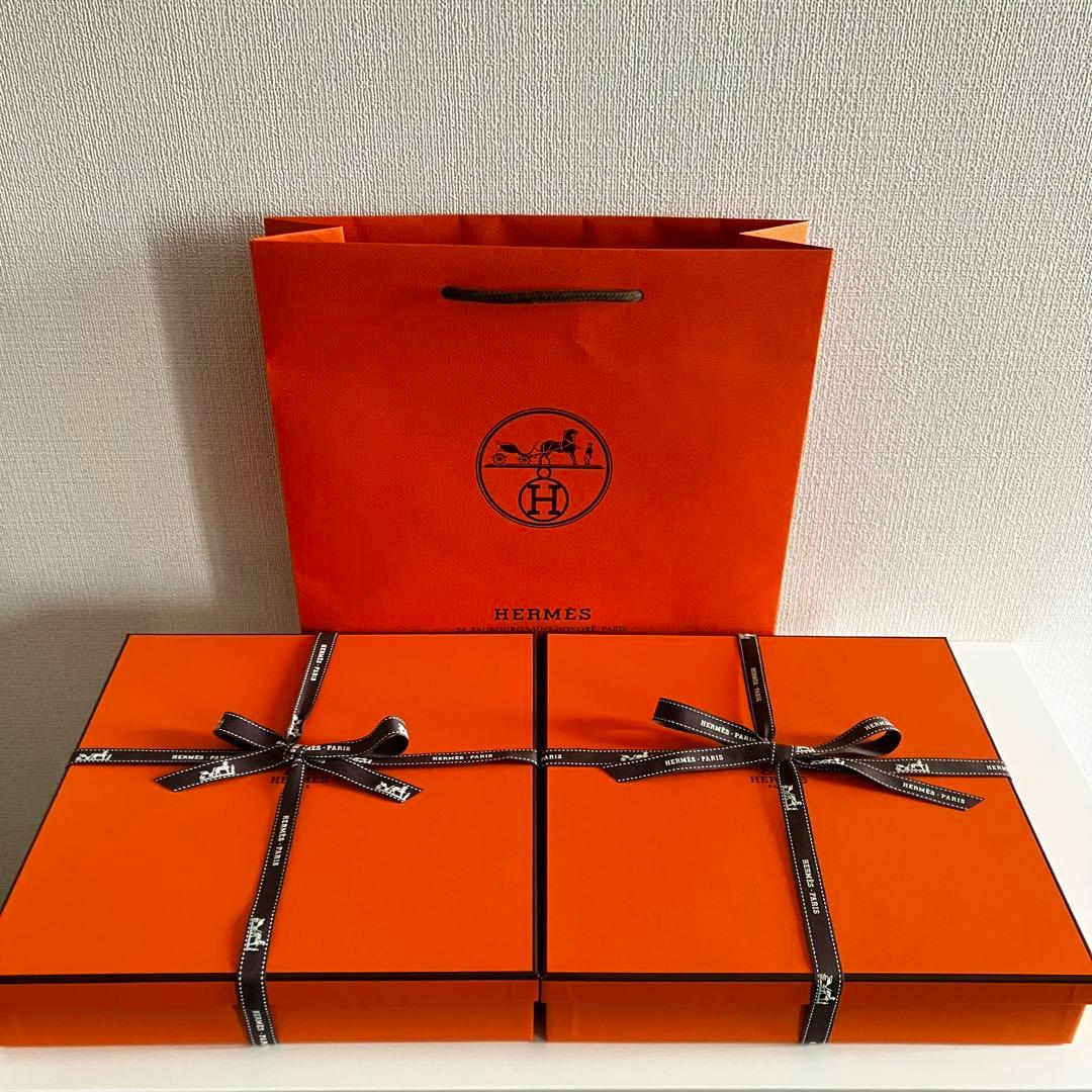 エルメス 新品 箱付き プレート パシフォリア お皿2枚セット ギフト対応可