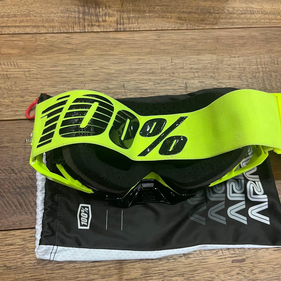 100% ゴーグル ARMEGAアルメガ　保護フィルムおまけ付き