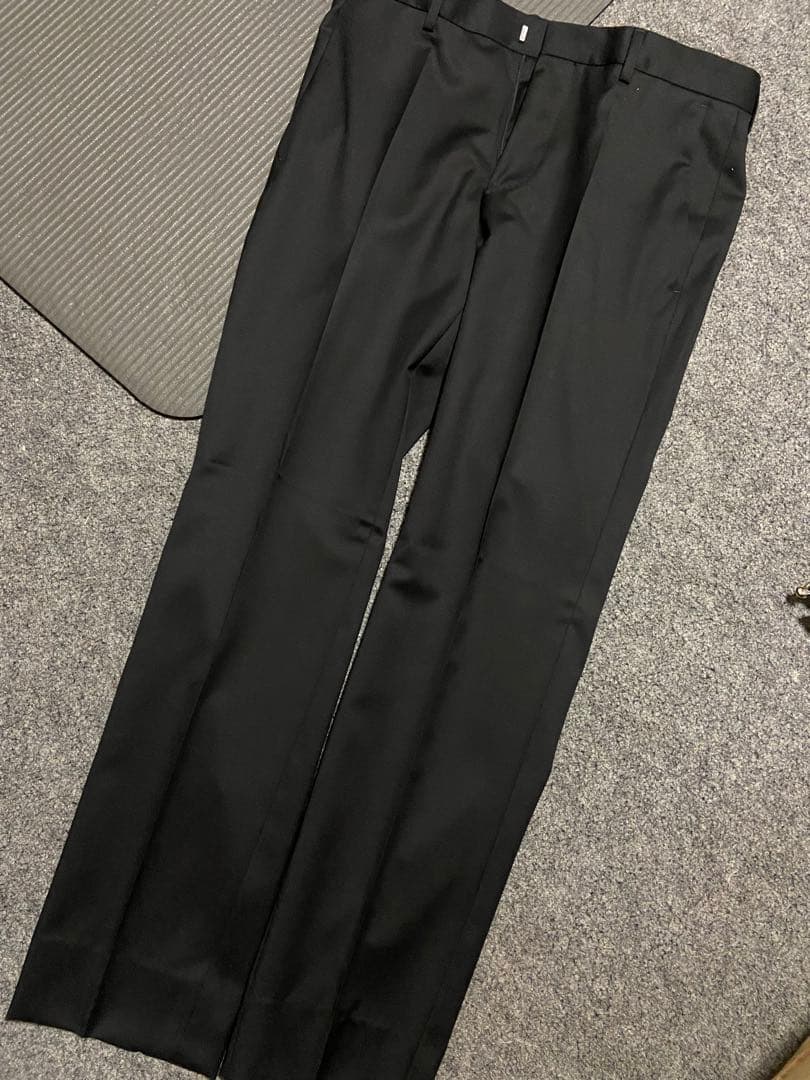 Hugo BOSS☆スーツ上質ヴァージンウールSブラックイタリア