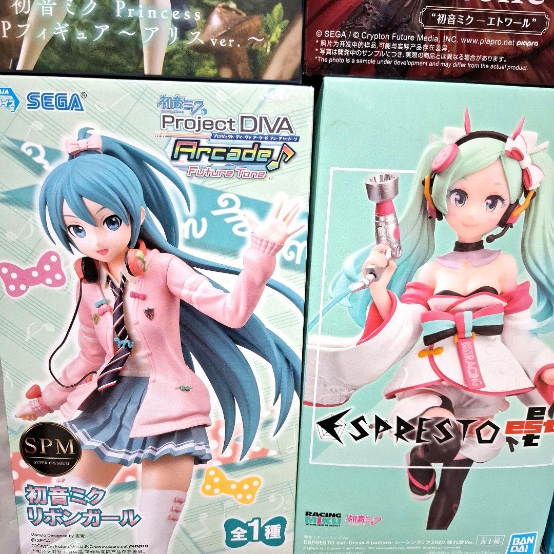 初音ミク フィギュア10点セット まとめ売り 未開封 リボンガール アリス 他