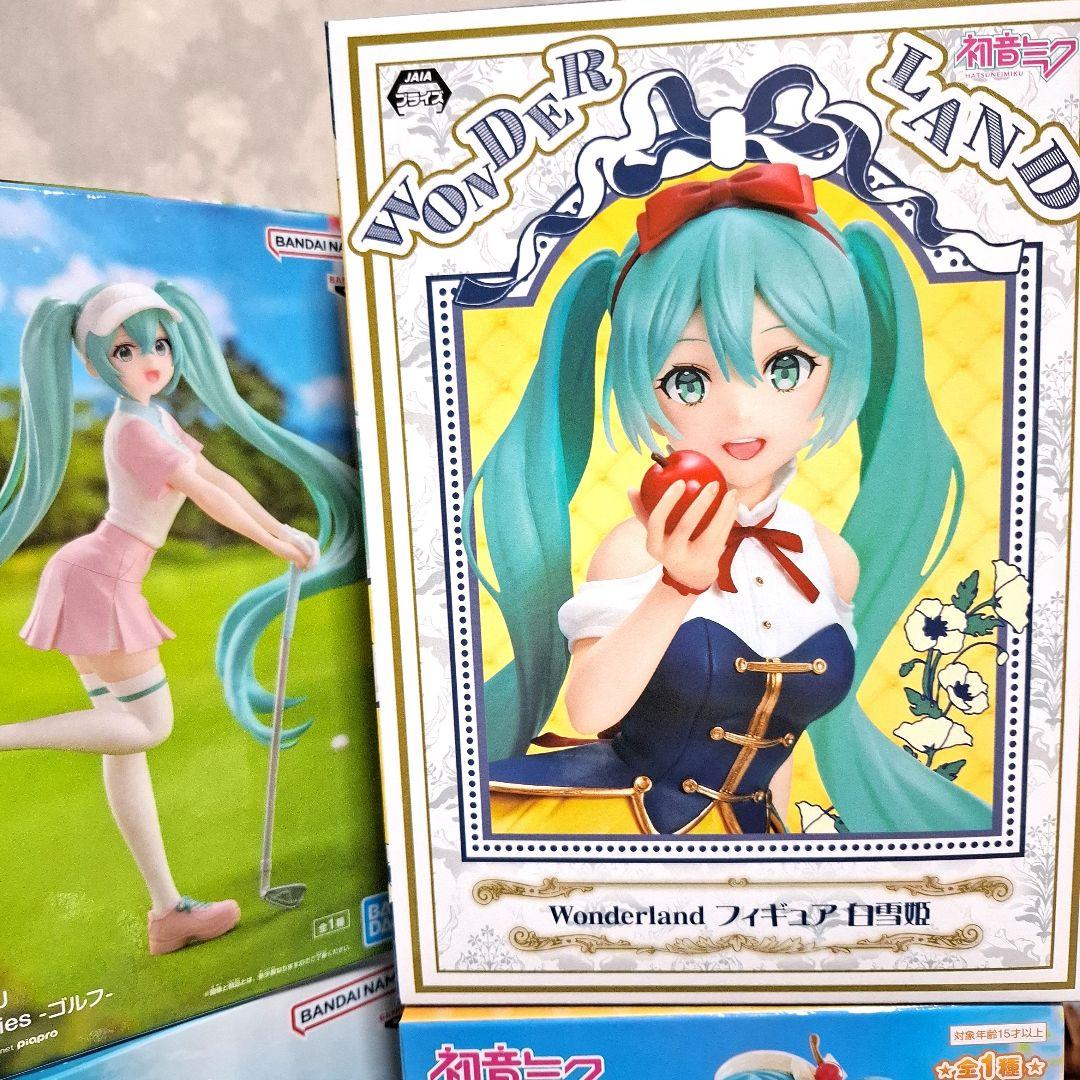 初音ミク フィギュア10点セット まとめ売り 未開封 リボンガール アリス 他