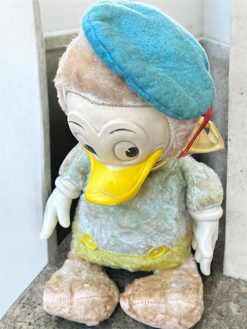 希少！当時物ドナルドダック アンティークドール 昭和レトロ　ディズニー