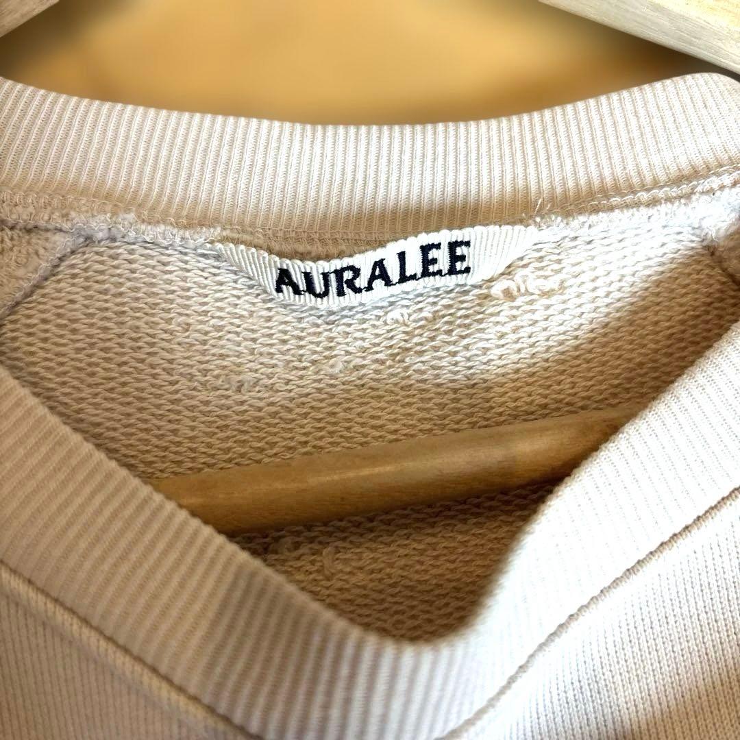 AURALEE ドローストリング トレーナー