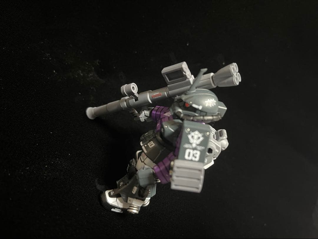 あ*げ様 モビルスーツアンサンブル　黒い三連星　ザク