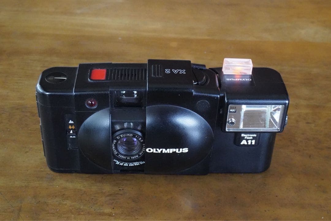 OLYMPUS XA2＋A11 モルト交換済み