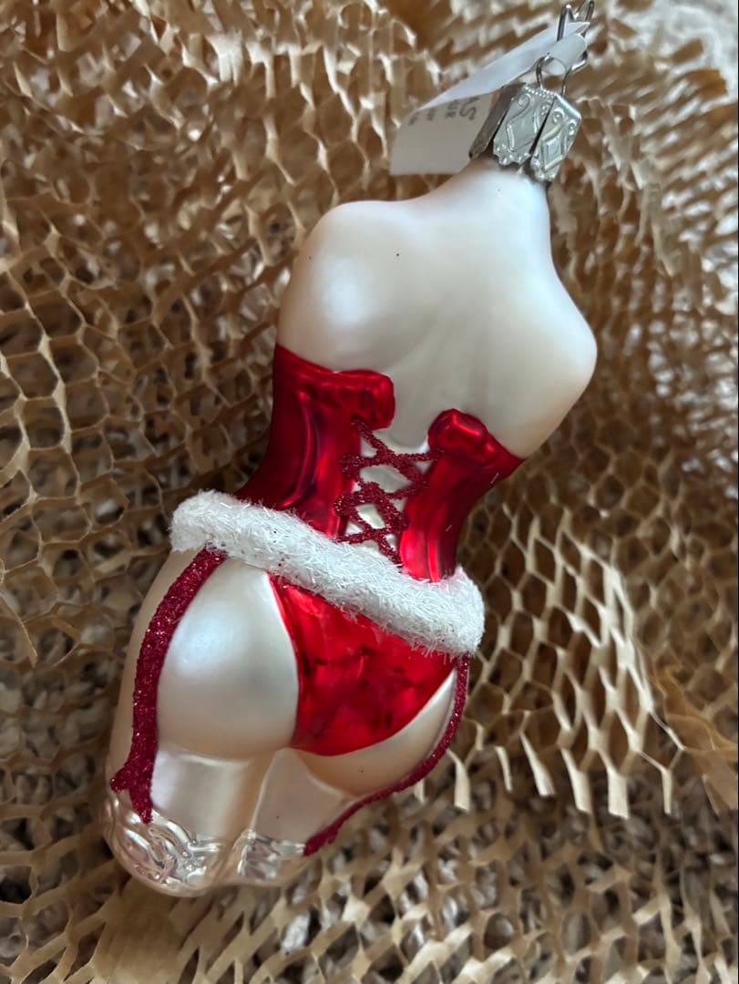 最終値下げ　INGEGLAS クリスマスオーナメント セクシー　アスティエ