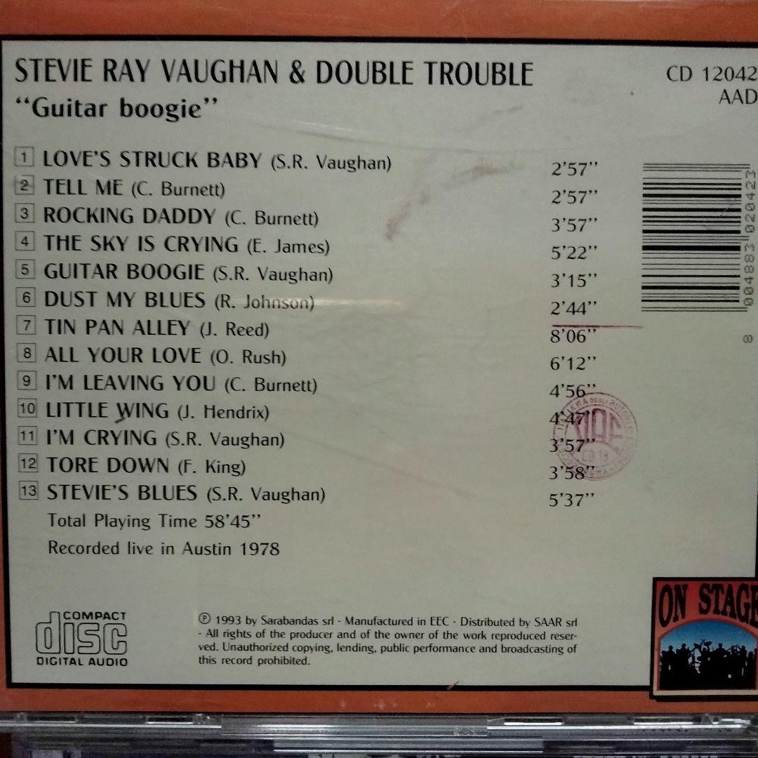 STEVIE RAY VAUGHANスティーヴィーレイヴォーン CDアルバム9枚