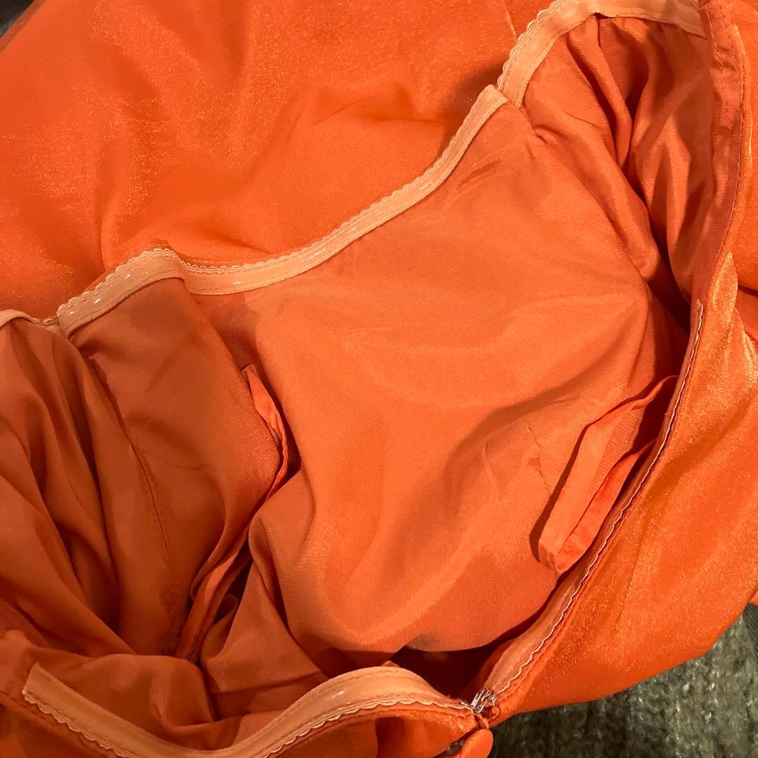 THE URBAN BLANCHE アーバンブランシュ カラードレス　オレンジ