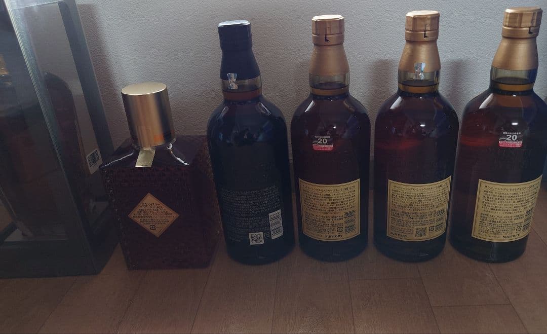 未開栓：山崎18年・12年・IWハーパー12年・REVOLUCION計6本セット