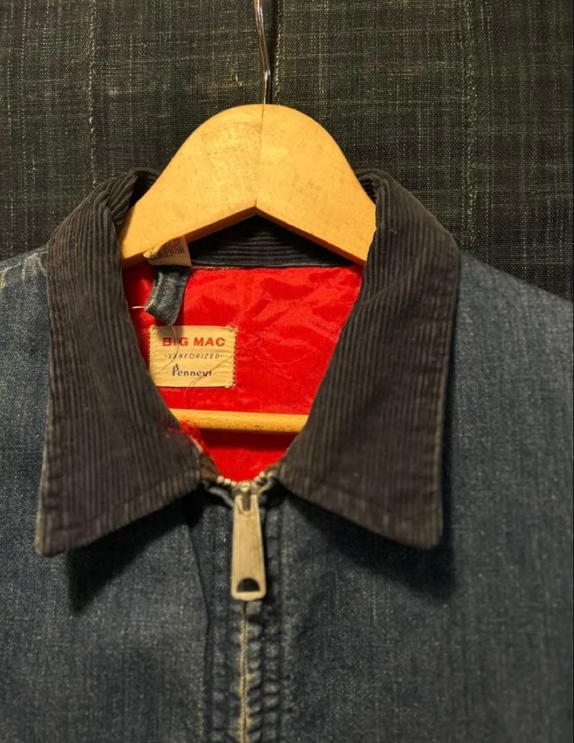 60s BIGMAC デニムジャケット 日本人サイズ vintege