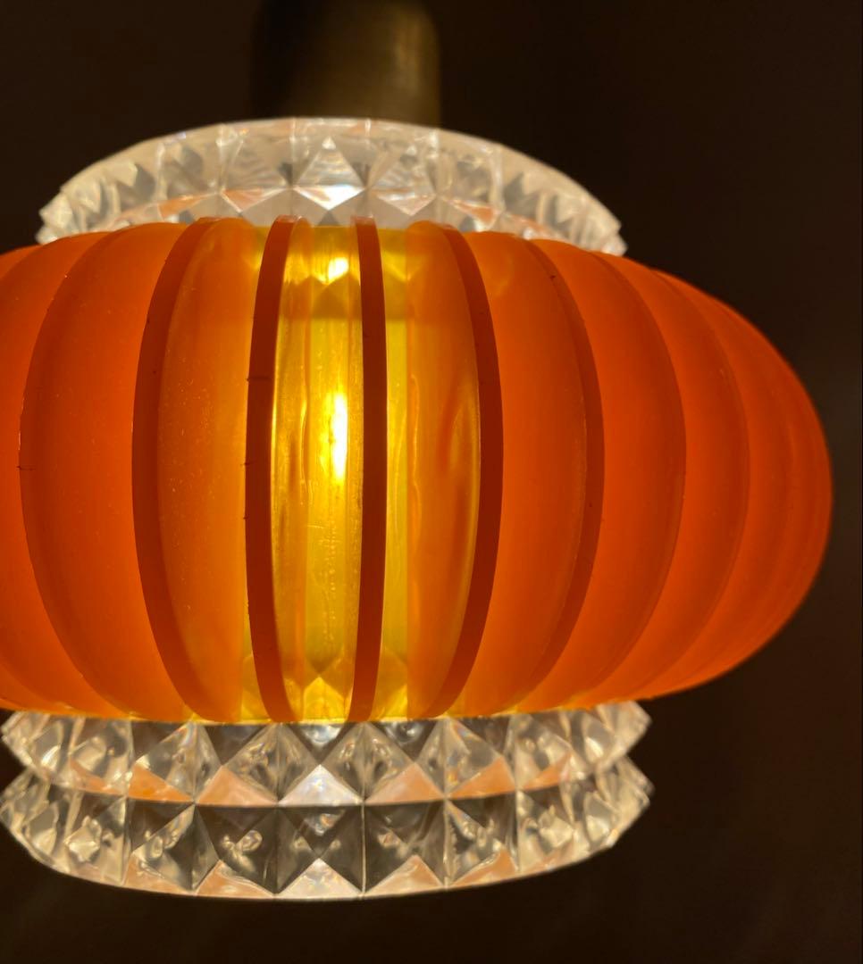 ソ連70s vintage lamp made in USSR スペースエイジ