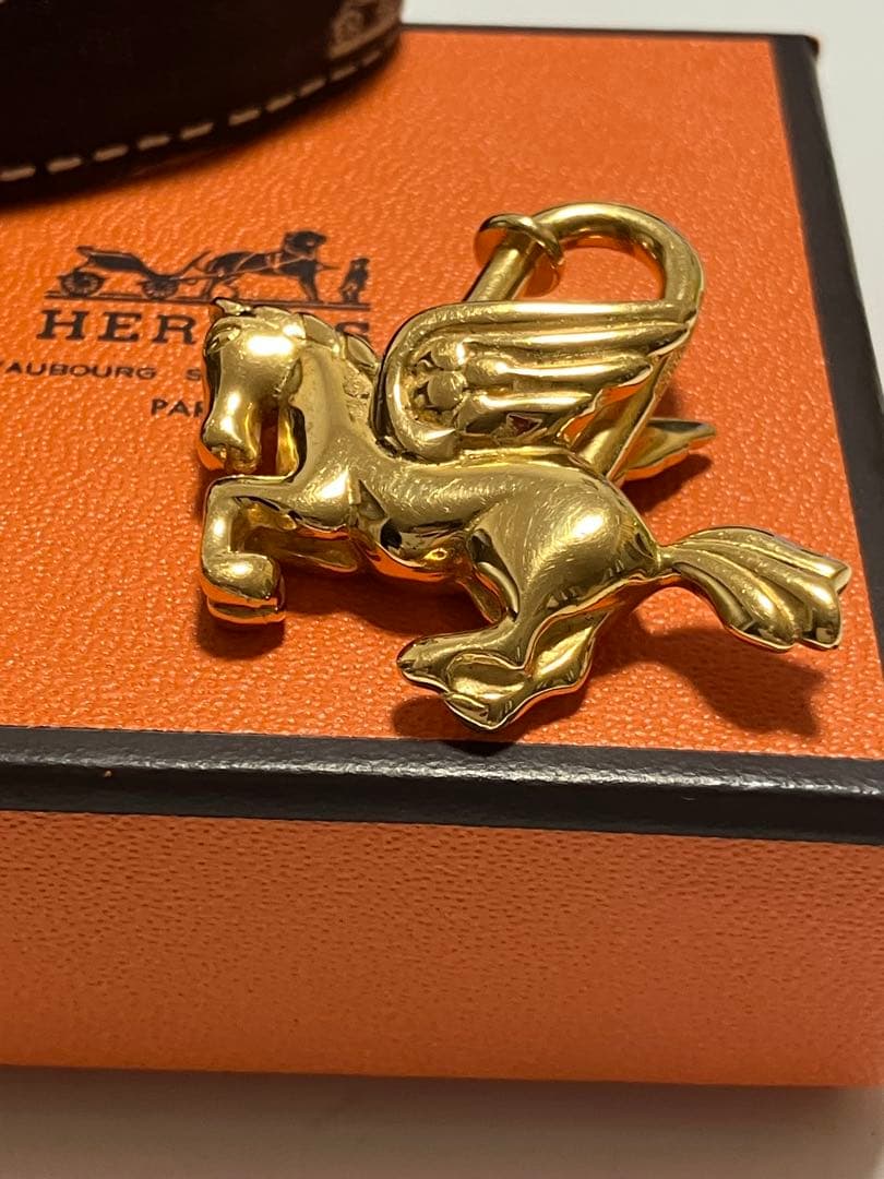 エルメス　ペガサス　カデナ　ゴールド