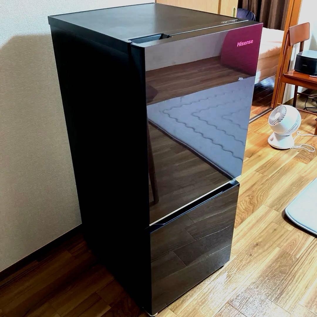 【送料無料】ハイセンス冷凍冷蔵庫135L LED照明自動霜取り機能付2023年製