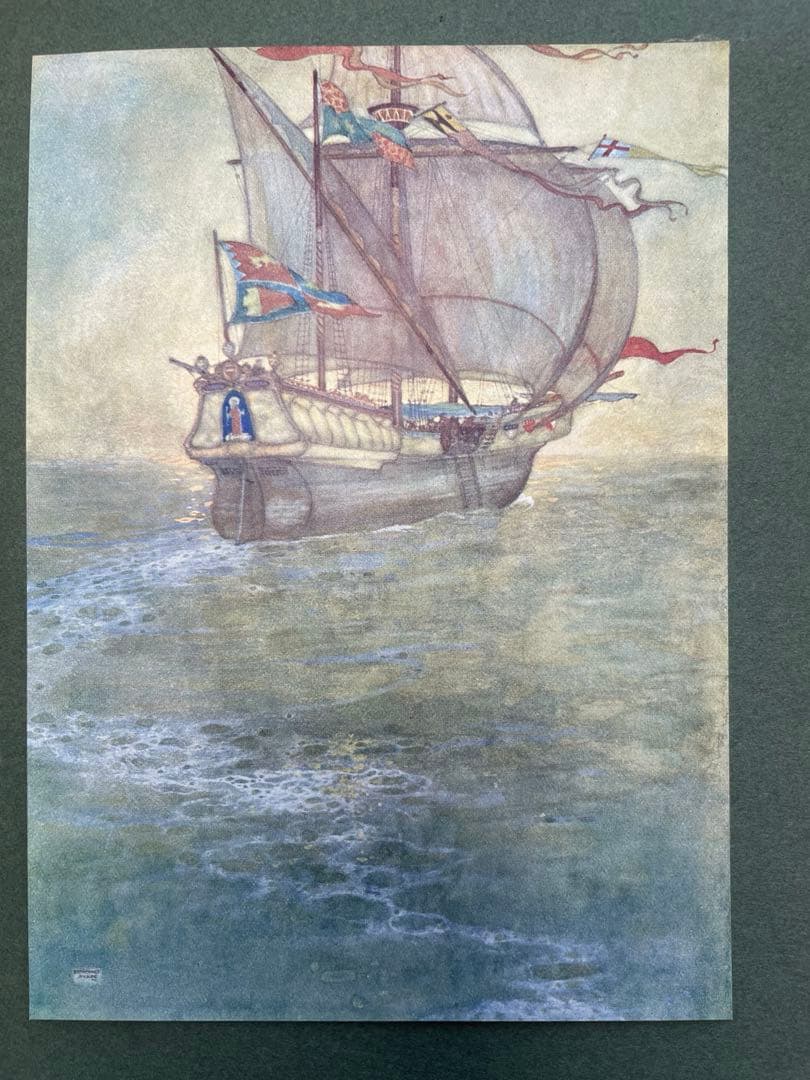 【初版本】 エドマンド・デュラック『テンペスト』 挿絵 1908年 洋書 美品！