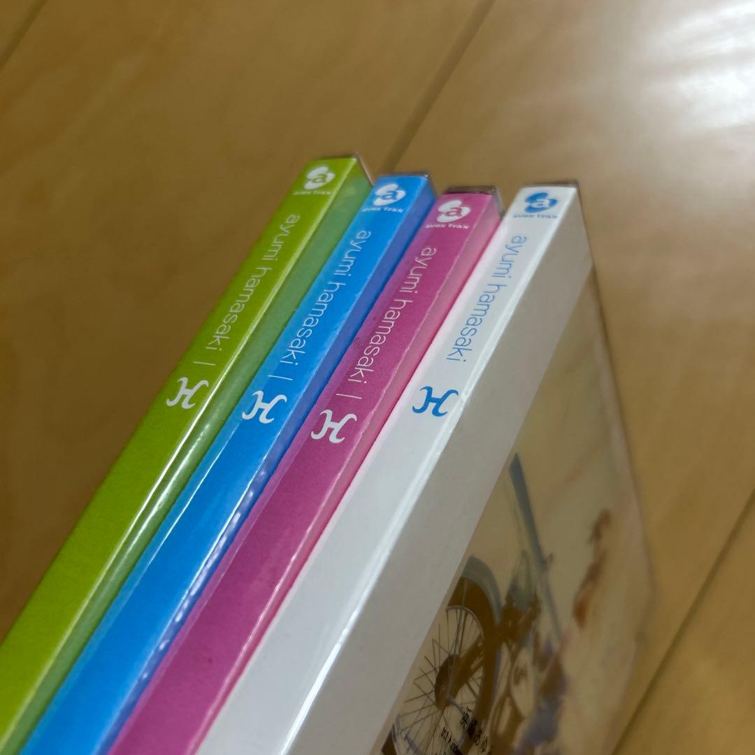 【即購入ok!!】浜崎あゆみ 2002年シングル『H』4形態新品未開封セット