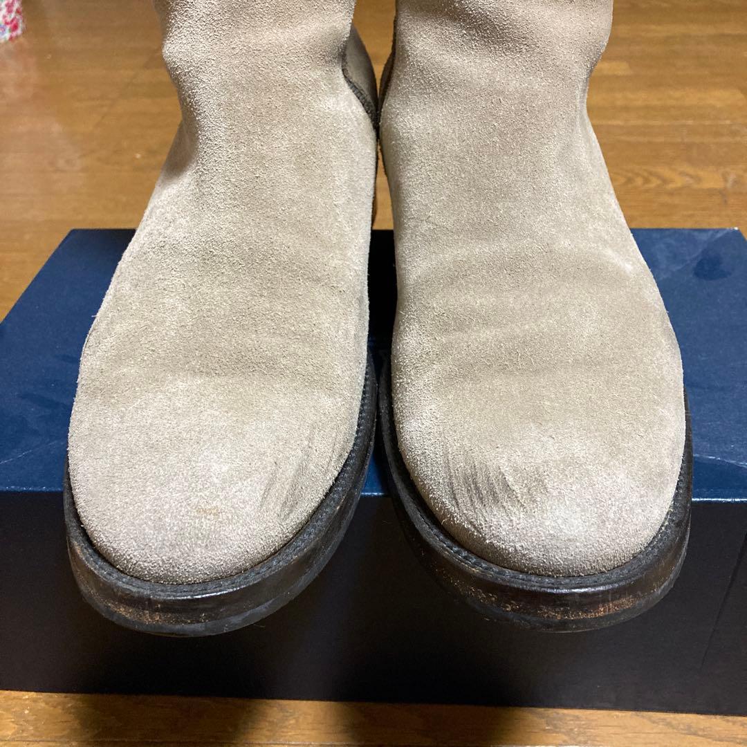 ブッテロ　スエードブーツ　サイズ　42 ジッパー