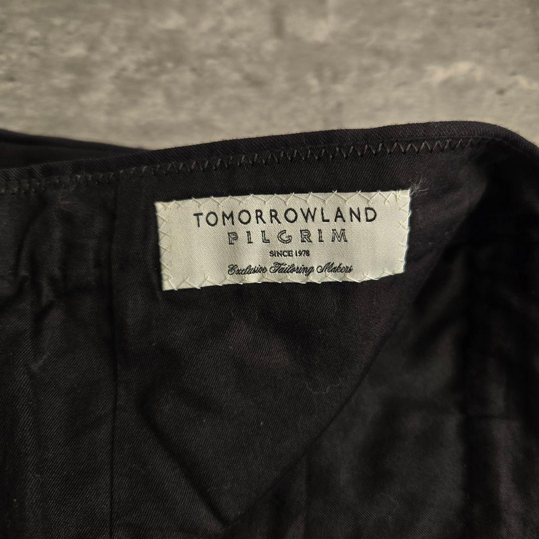 美品 トゥモローランド ピルグリム ゼニアの3ピーススーツ ブラック