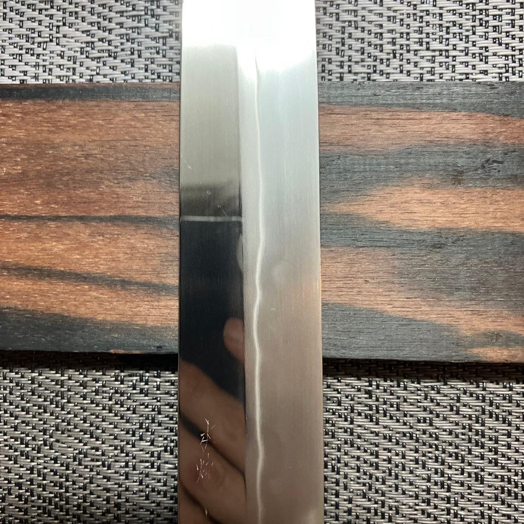 本焼　柳刃包丁　天然砥石で本刃付け済み❗️