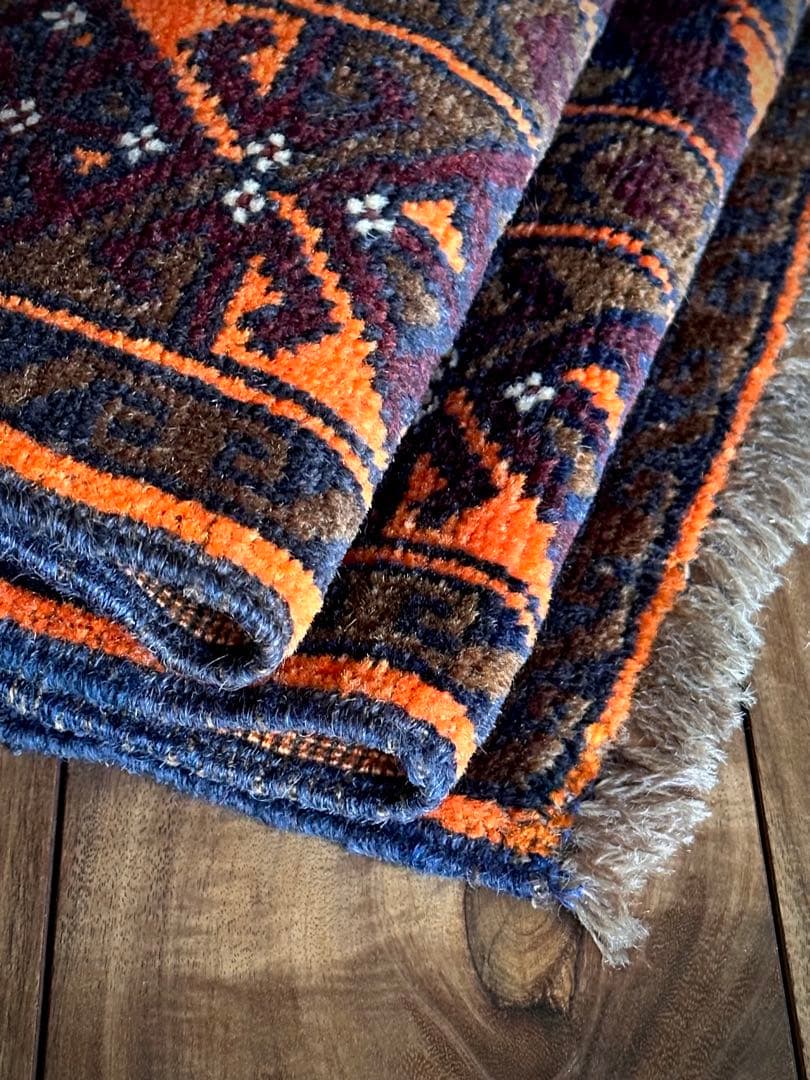 トライバルラグ　ヴィンテージラグ　アフガンラグ　トルクメン　アリホジャ　美品