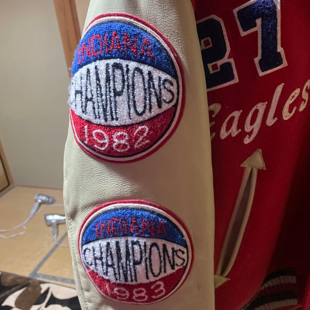 Whitesville Letterman スタジャン 38