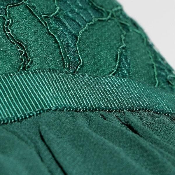 a*i様 セルフポートレイト ティアード ワンピース プリーツ レース UK4