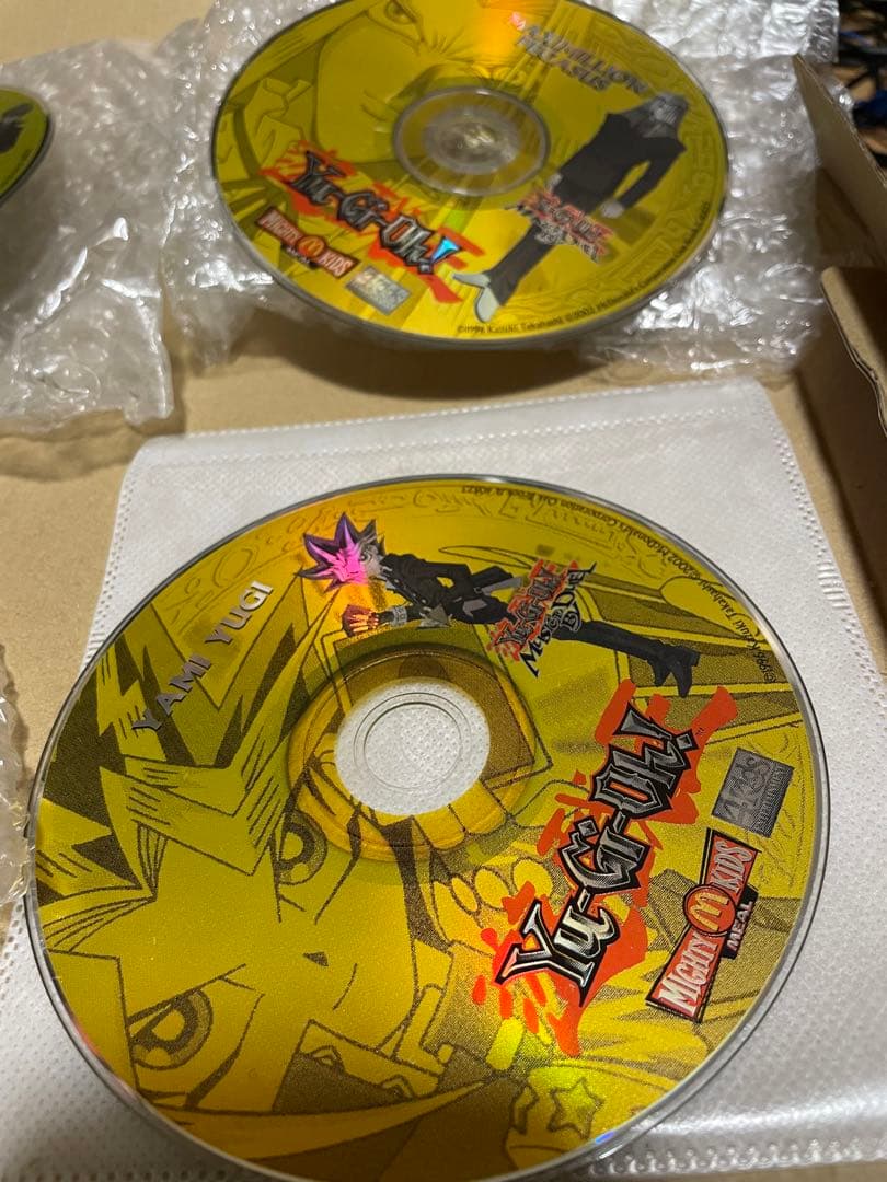 非売品日本未配布4枚まとめ売り　遊戯王　McDonalds 2002