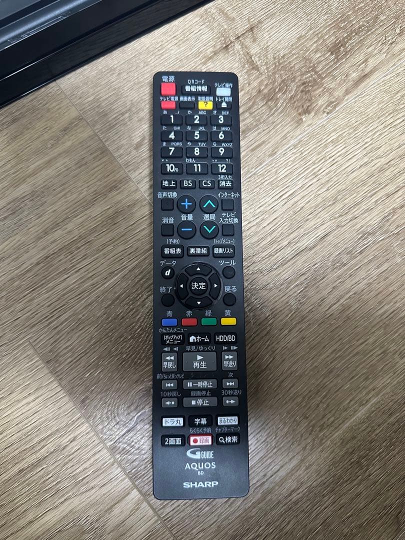 SHARP 2B-C05BW1 ブルーレイレコーダー