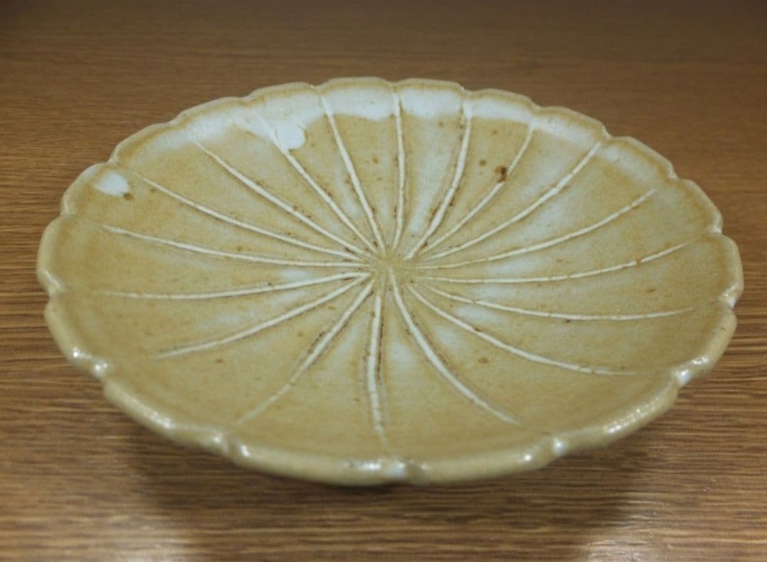真作保証 近重治太郎 自作 小岱焼 皿 コレクター放出品 島根県 熊本県