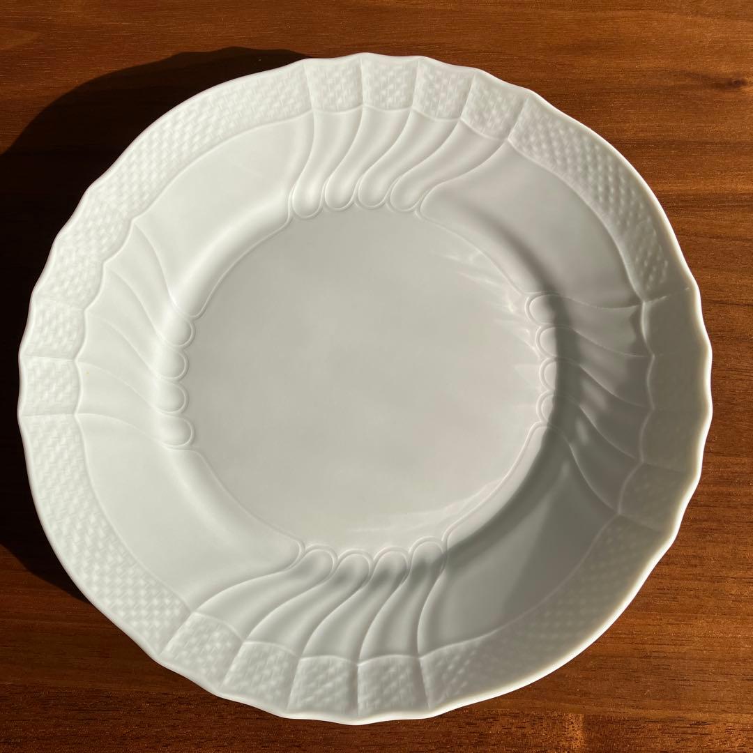 リチャードジノリ　ベッキオホワイト20センチ皿