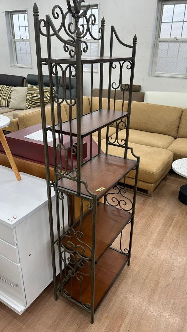 アイアンシェルフ 約56×31×176cm オープンラック