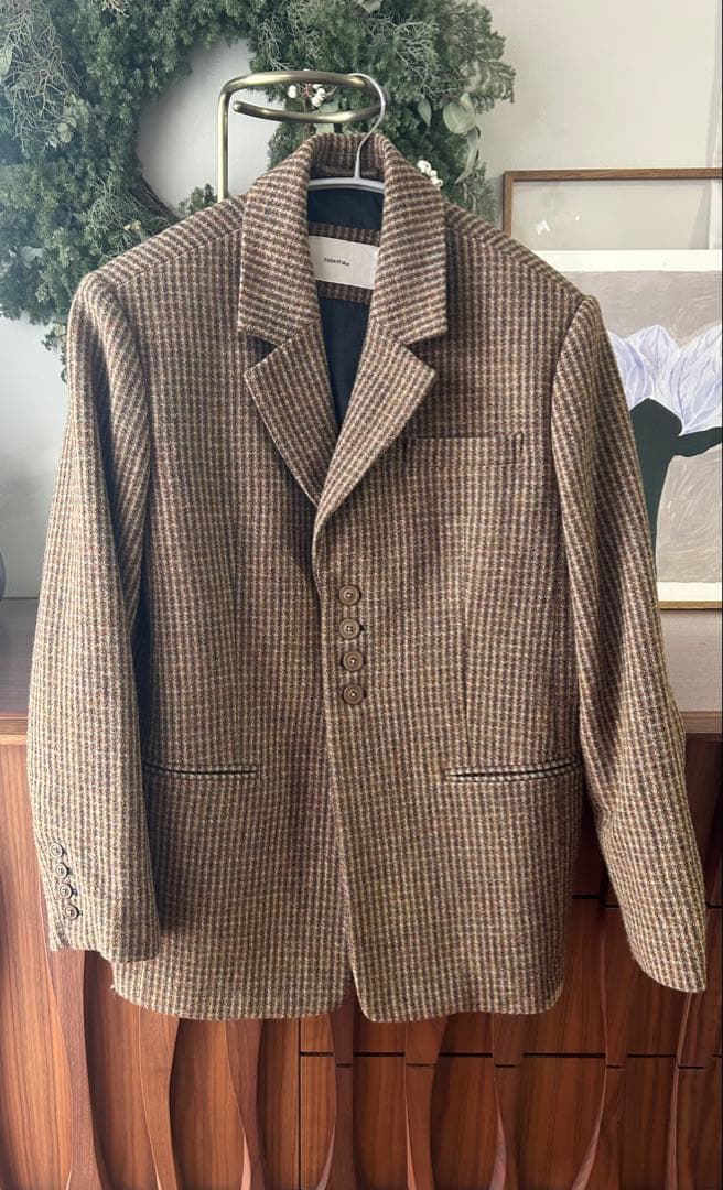 ジャケット・アウター todayful Wool100%CheckJacket 36