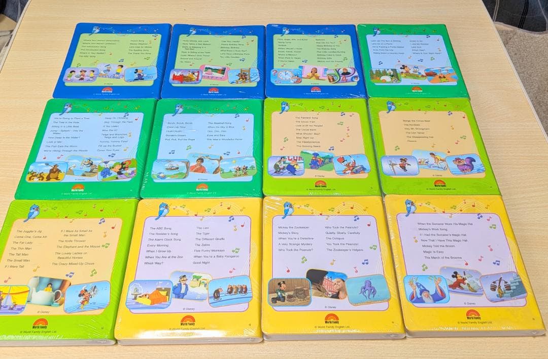 Sing Along 全12巻　新子役 DWE ディズニー英語システム