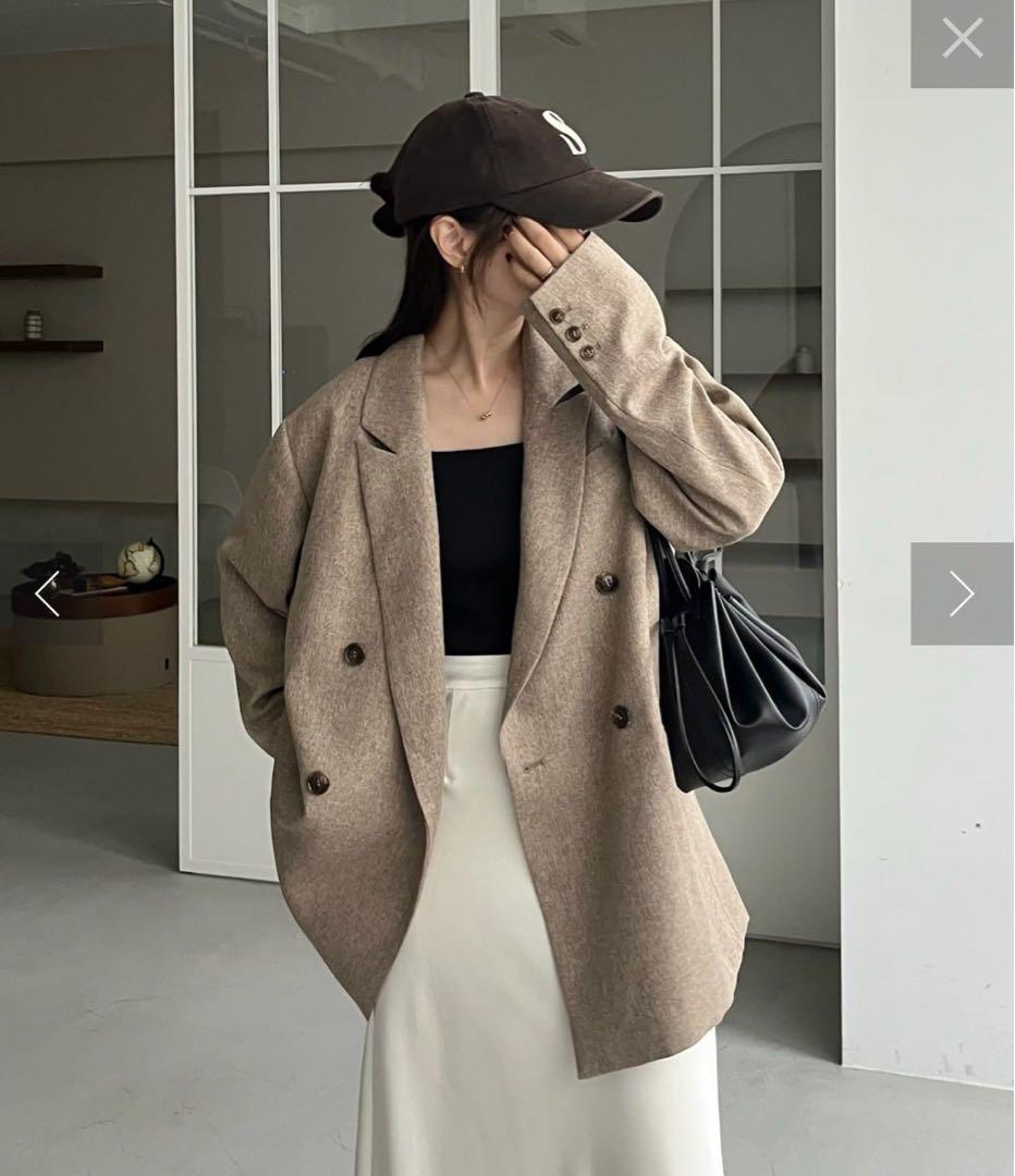 CAPRICIEUX LE'MAGE×nanacoコラボ　ツイードジャケット