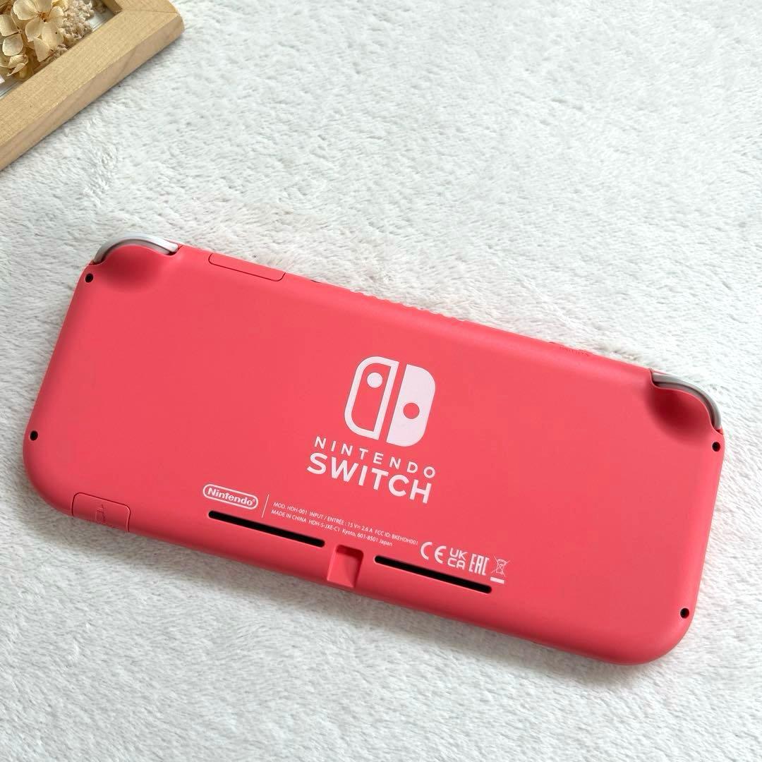 【Nintendo Switch Lite】本体　コーラルピンク