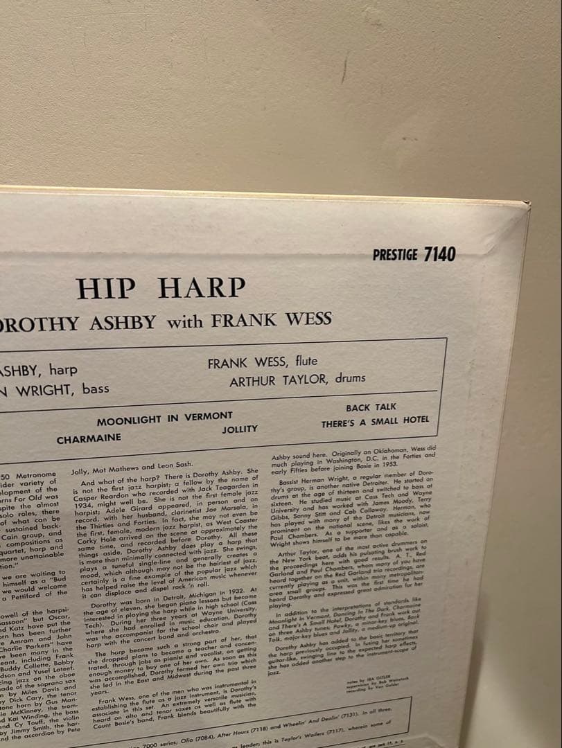 Dorothy Ashby With Frank Wess ‎ Hip Harp