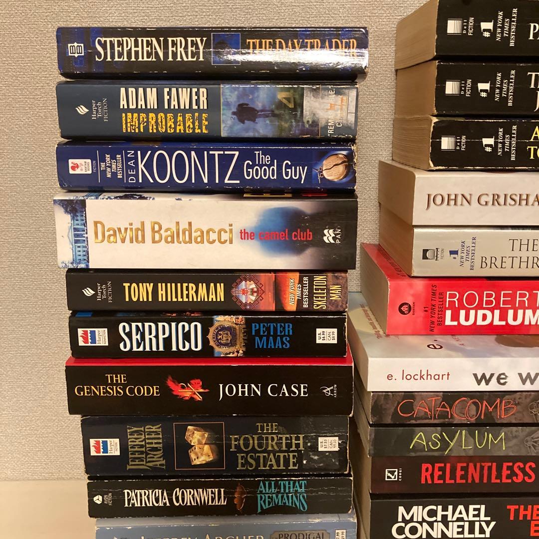 洋書コレクション - 多読　サスペンス・フィクションなど　29冊