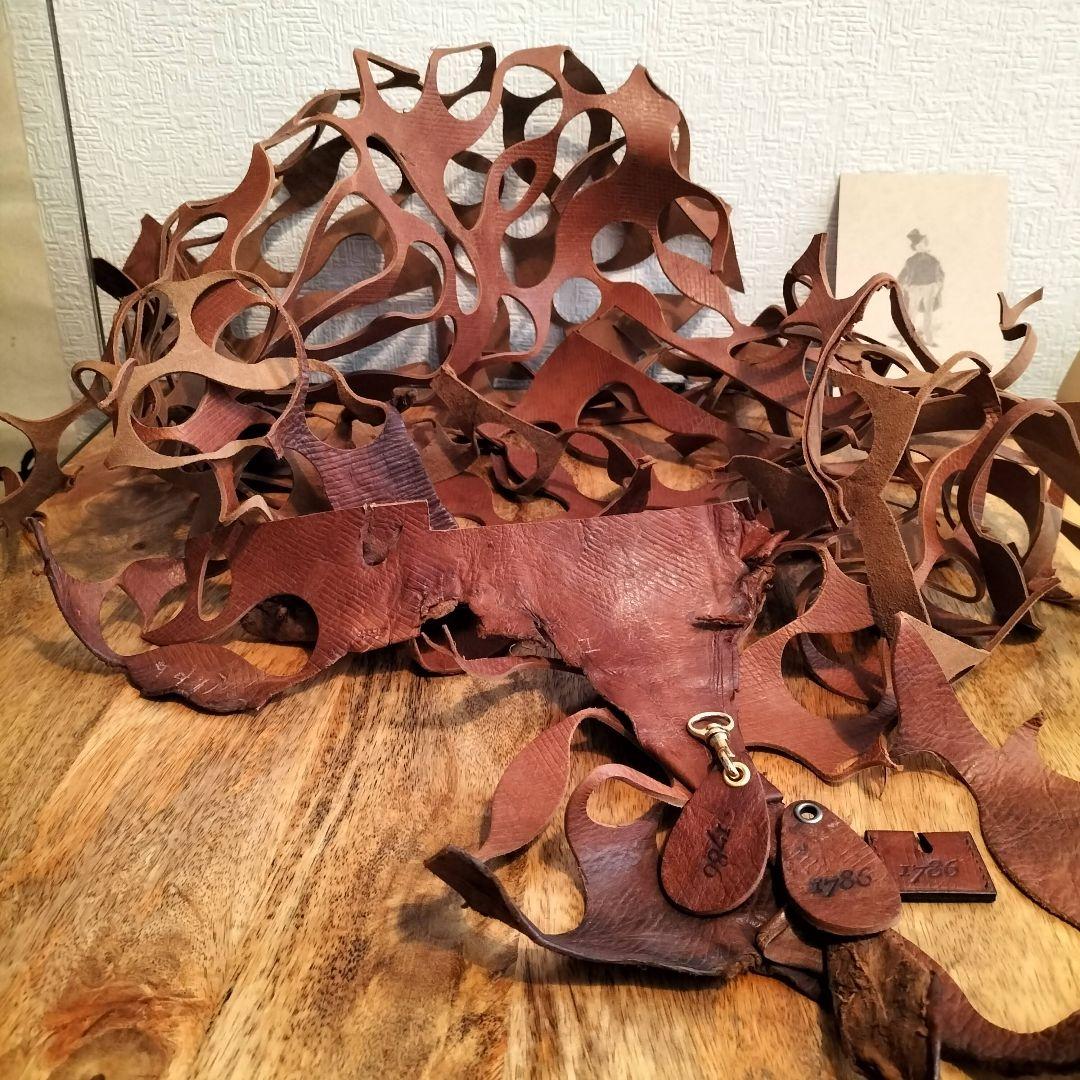 1786ロシアンカーフ　革タグナスカン2重リングB