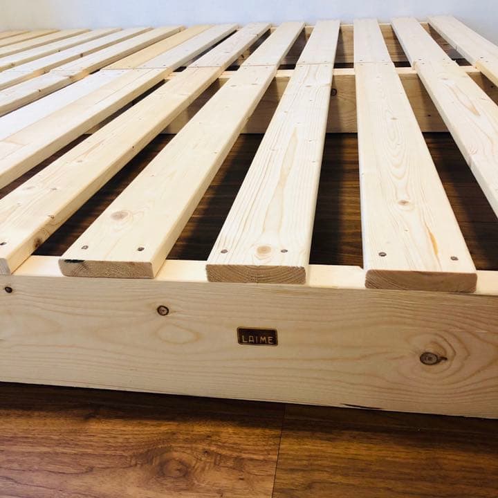 すのこベッド　キングサイズ