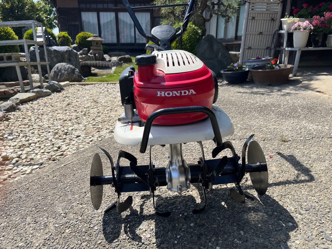 耕運機　管理機ホンダHoliday FH220 整備済 移動輪オプション　送料込