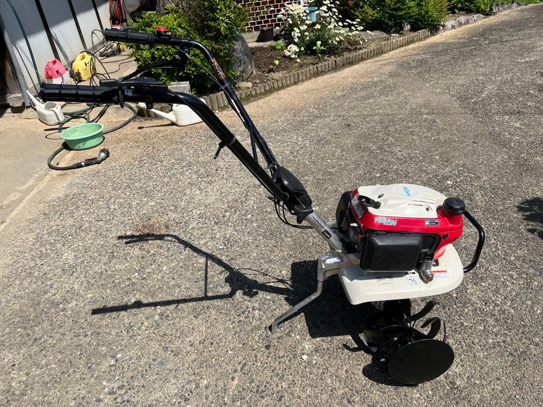 耕運機　管理機ホンダHoliday FH220 整備済 移動輪オプション　送料込