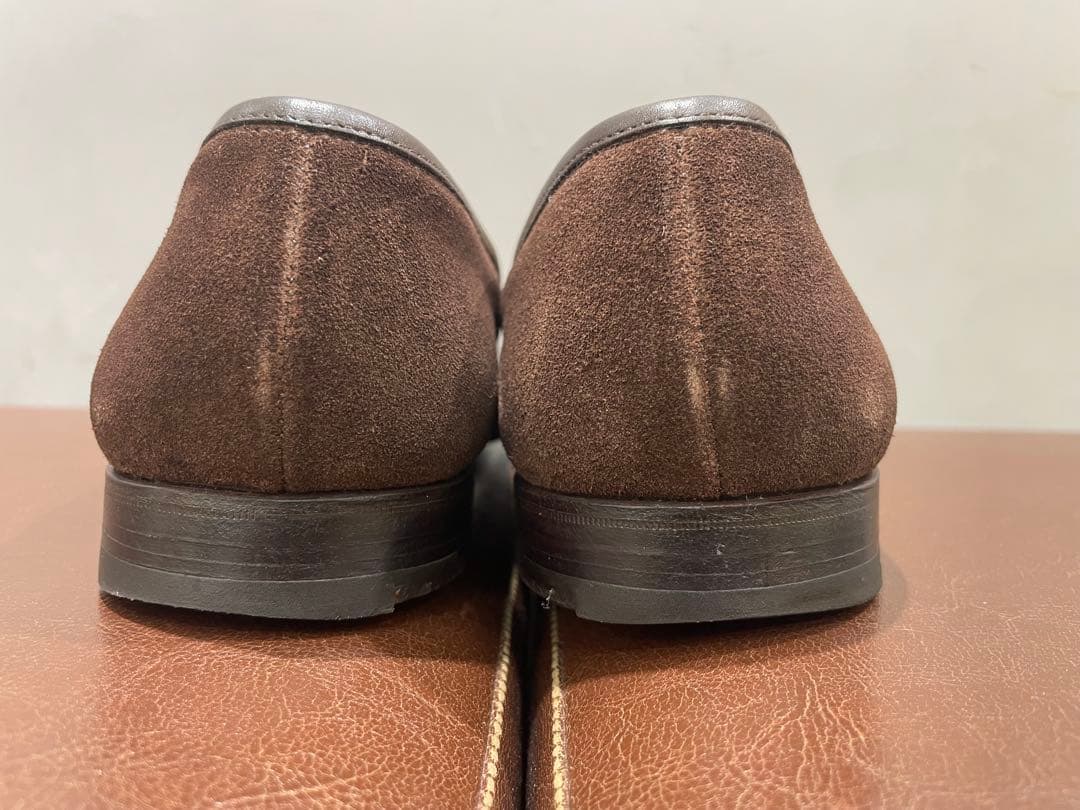 Crockett&Jones Boston ブラウンスエード