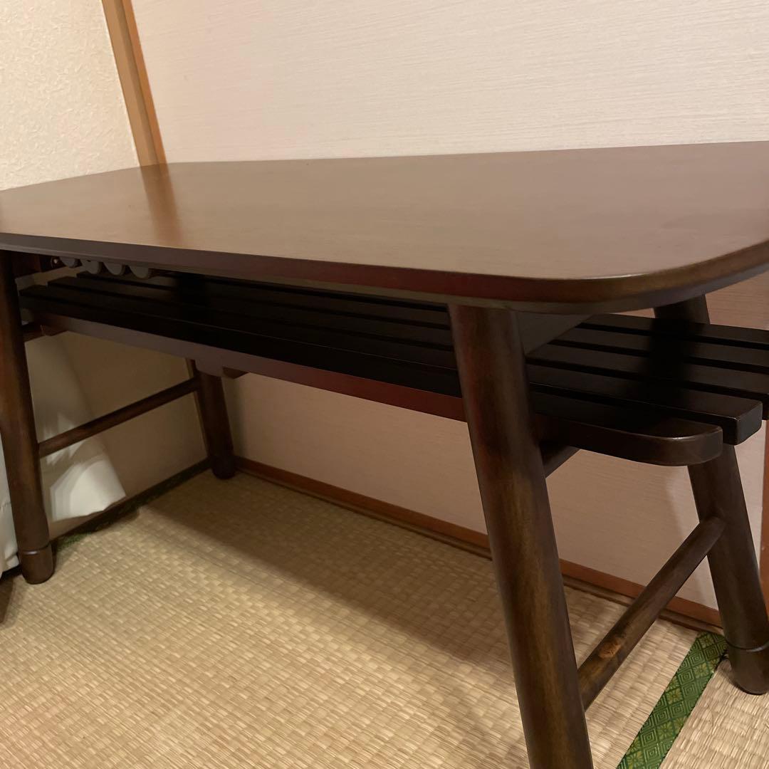 折りたたみテーブル ソファテーブル　デスク 高さ調節