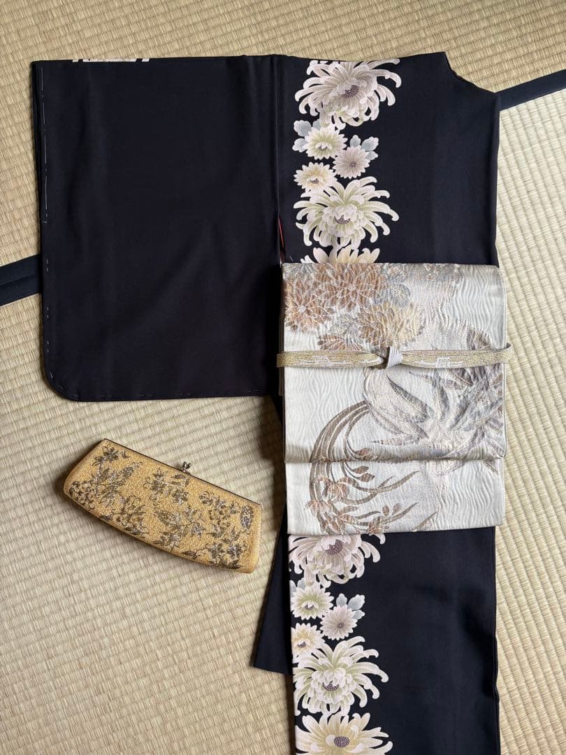 ポリエステル　訪問着　未使用