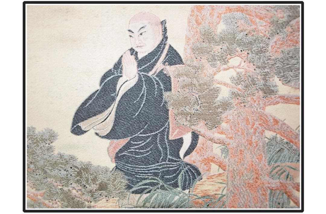 祖父の宝　時代の掛軸　書道筆保証　　日本　中国美术品 X1099C16-9