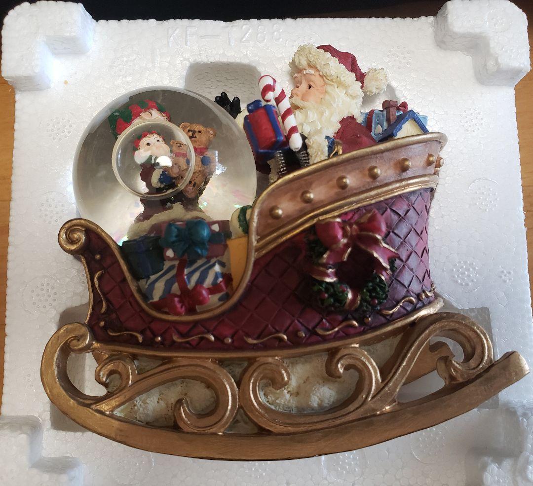 1990' ヴィンテージ クリスマス　スノーボール　4個