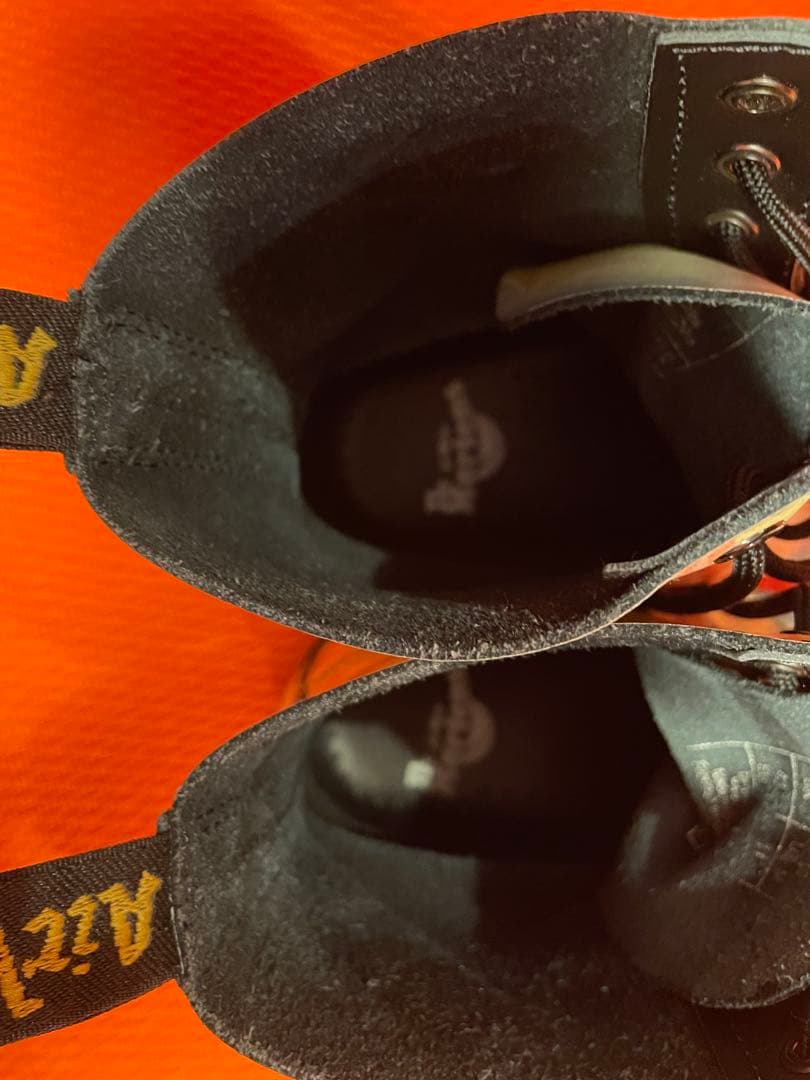 Dr. Martens アートプリント ハイカットブーツ